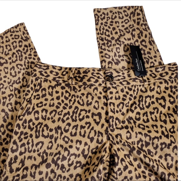 Banana Republic Pants - Banana Republic Camden animal print pants NWT sz 6
